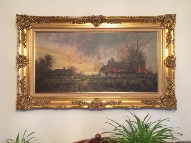 Groot olieverfschilderij, Antiek en Kunst, Kunst | Schilderijen | Klassiek, Ophalen