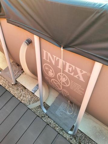 Intex zwembad 4x2m, Enlèvement, Utilisé