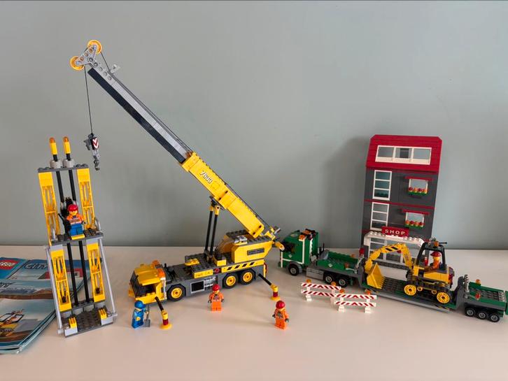 Lego City Bouwplaats 7633, Kinderen en Baby's, Speelgoed | Duplo en Lego, Zo goed als nieuw, Lego, Ophalen of Verzenden