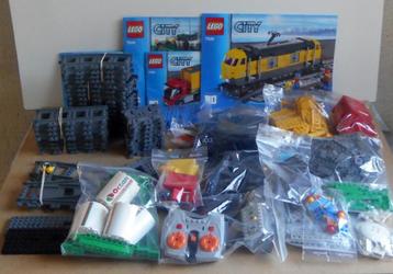 Lego 7939  RC-train  CARGO TRAIN  (2010) disponible aux enchères