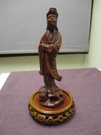 CHINESE GODIN KWAN YIN-GUANYIN  GENEZING-VERLICHTING, Antiek en Kunst, Kunst | Beelden en Houtsnijwerken, Ophalen of Verzenden
