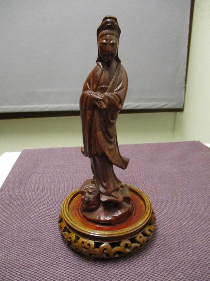 CHINESE GODIN KWAN YIN-GUANYIN  GENEZING-VERLICHTING, Antiek en Kunst, Kunst | Beelden en Houtsnijwerken, Ophalen of Verzenden