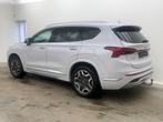 Hyundai Santa Fe 1.6T-GDi PHEV 4WD Shine Aut. Leder GPS Cam, Auto's, Automaat, Santa Fe, Euro 6, 180 pk