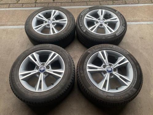 FORD FOCUS CONNECT C-MAX MONDEO VELGEN + BANDEN 215 55 R16, Auto diversen, Dakdragers, Zo goed als nieuw, Ophalen of Verzenden
