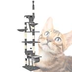 Kattenkrabpaal | 260 cm | Grijs/Wit, Dieren en Toebehoren, Nieuw, Verzenden