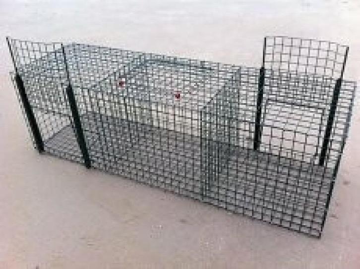 Ongediertebestrijding: kooi met 2 delen:100x33x31cm, Tuin en Terras, Bestrijdingsmiddelen, Nieuw, Ongediertebestrijding, Ophalen of Verzenden