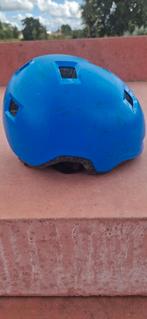 Oxelo fietshelm, 52-54 cm, blauw, Fietsen en Brommers, Fietsaccessoires | Fietshelmen, Ophalen, Gebruikt, Jongen of Meisje, Decathlon OXELO