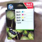 HP364 Multipack XL 4-kleuren inktcartridge, nieuw, Computers en Software, Printerbenodigdheden, Ophalen of Verzenden, Nieuw, Hp