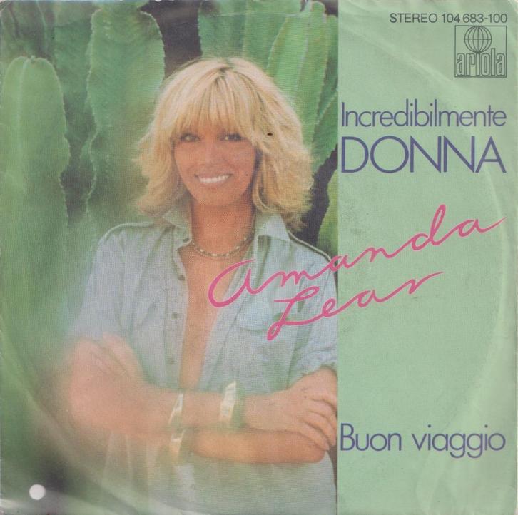 Alanda Lear – Incredibilmente Donna / Buon viaggio - Single, CD & DVD, Vinyles Singles, Utilisé, Single, Pop, 7 pouces, Enlèvement ou Envoi