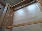 Bedkader Malm iKEA + 2 lattenbodems, Ophalen, Gebruikt, Bruin, Tweepersoons