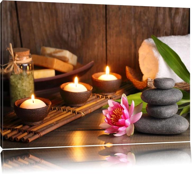 Tableau Toile déco Zen 60 x 40 cm, Maison & Meubles, Accessoires pour la Maison | Décorations murale, Neuf, Enlèvement ou Envoi