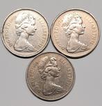 Verenigd Koninkrijk 3 x 10 New pence     (715), Ophalen of Verzenden, Overige landen, Setje