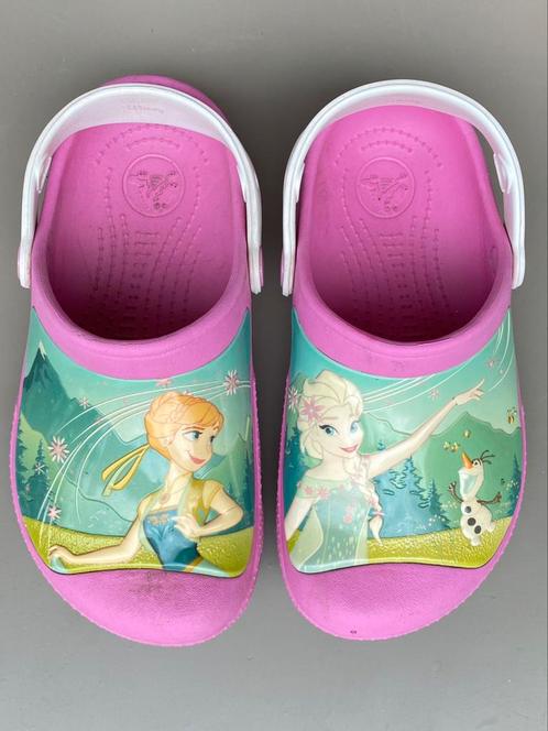 Crocs Frozen 32-33, Kinderen en Baby's, Kinderkleding | Schoenen en Sokken, Zo goed als nieuw, Overige typen, Jongen of Meisje