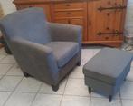 Leuke Fauteuil met voetenbankje, Gebruikt, Ophalen of Verzenden