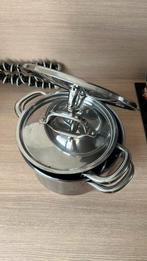 Set Kookpotten Staal IKEA, Huis en Inrichting, Keuken | Potten en Pannen, Gebruikt, Aluminium, Keramische plaat, Ophalen