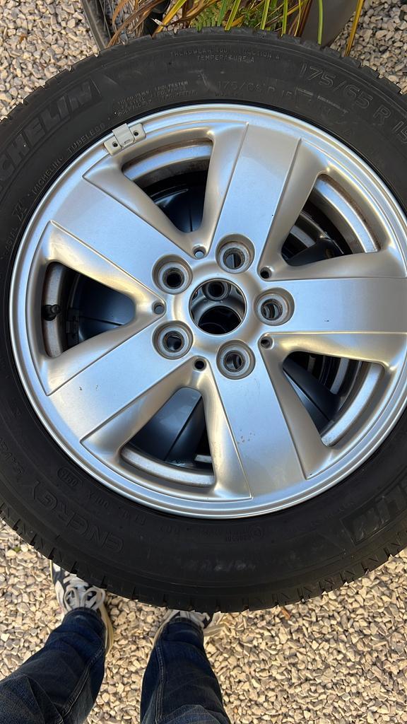 Nieuwe 15" velgen Mini Cooper F56 +Michelin BMW & Mercedes, Auto-onderdelen, Banden en Velgen, Banden en Velgen, Zomerbanden, 15 inch