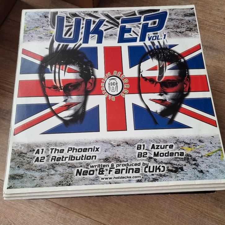 12" Neo & Farina – UK EP Vol. 1, Cd's en Dvd's, Vinyl Singles, Gebruikt, Maxi-single, Dance, 12 inch, Ophalen of Verzenden