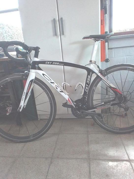 ckt race fiets maat s (52 - 53 ) voor ong. 1,68 > 1m74 groot, Fietsen en Brommers, Fietsen | Racefietsen, Zo goed als nieuw, Heren