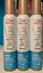 Wella wonder volume & protection haarmousse. Normaal €6,99, Ophalen of Verzenden, Nieuw, Gel, Wax, Haarlak of Mousse