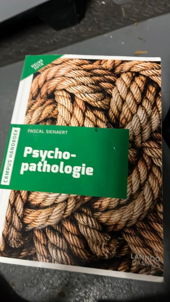 Pascal Sienaert - Psychopathologie, Boeken, Psychologie, Zo goed als nieuw, Ophalen