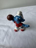 Handbal smurf Schleich 1991 / 20415, Ophalen of Verzenden, Gebruikt, Overige Smurfen, Poppetje, Figuurtje of Knuffel