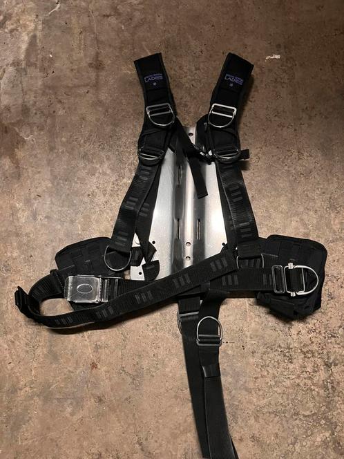 6mm backplate (4.2kg) + comfort lady harnas en loodpockets, Watersport en Boten, Duiken, Zo goed als nieuw, Ophalen of Verzenden