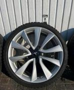 Tesla model 3 performance 20 inch velgen, Ophalen, Gebruikt, Velg(en), Winterbanden