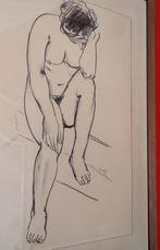 Tekening  Theo  Humblet (Leuven), Antiek en Kunst, Ophalen