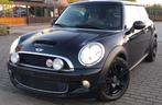 MINI Cooper S 1.6i Mayfair, 4 cilinders, Zwart, Leder, Bruin