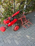 Honda motoculteur met ploeg, frees en eg, Doe-het-zelf en Bouw, Gereedschap | Freesmachines, Ophalen, Gebruikt, Tuinfrees, Benzine