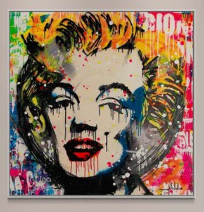 MIKKO : oeuvre unique sur toile, Antiquités & Art, Art | Peinture | Moderne, Enlèvement ou Envoi