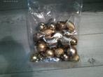 Kerstballen en decoratie goudkleurig, Enlèvement, Comme neuf