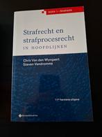 Boek strafrecht., Boeken, Ophalen of Verzenden, Zo goed als nieuw