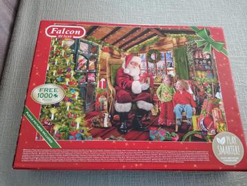 2 kerstpuzzels, Enlèvement ou Envoi, Comme neuf