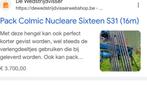 Gezocht  colmic nucleaire, Comme neuf, Enlèvement ou Envoi