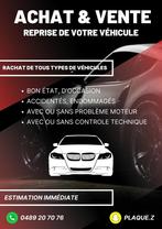 Achat / Vente de véhicules, Ophalen, Nieuw