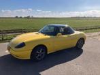 Fiat Barchetta, super mooi met zomer en winterkap, Auto's, Fiat, Voorwielaandrijving, Lederen bekleding, Zwart, Cabriolet