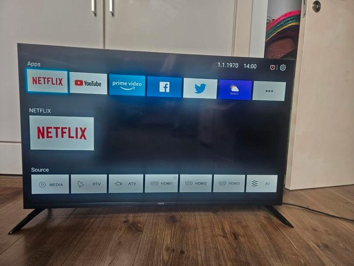 CHIQ smart tv 43 inch, Audio, Tv en Foto, Televisies, Zo goed als nieuw, LED, 100 cm of meer, 4k (UHD), Overige merken, 50 Hz