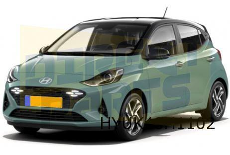 Hyundai i10 6/23- koplamp Rechts (halogeen) Origineel! 92102, Auto-onderdelen, Verlichting, Hyundai, Nieuw, Verzenden