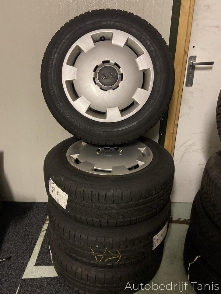 Audi A4 Continental 195/65/15 Winter, Auto-onderdelen, Banden en Velgen, Banden en Velgen, Winterbanden, 15 inch, 195 mm, Personenwagen