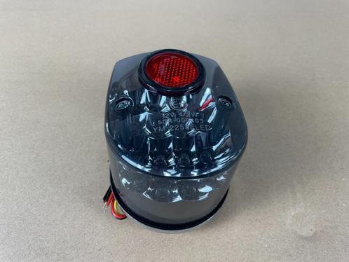 Achterlicht Dax LED gerookt / smoked 12 Volt, Fietsen en Brommers, Brommeronderdelen | Algemeen, Nieuw, Overige typen, Verzenden