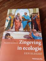 Hendrik Opdebeeck - Zingeving in ecologie, Ophalen of Verzenden, Zo goed als nieuw, Hendrik Opdebeeck