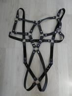 Body Harnas Lederen Zware Riemen, Kleding | Dames, Ophalen of Verzenden, Zwart, Body of Korset