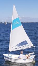 Walker Bay 8 incl volledige zeilset, Ophalen, Gebruikt, Overige materialen, Met roeispanen of peddels