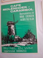 F: café Molenhoek Carambol Evergem Doornzele, Ophalen of Verzenden, Zo goed als nieuw, Bedrijf of Vereniging