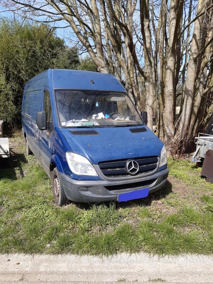 mercedes sprinter 313 CDI, Auto's, Bestelwagens en Lichte vracht, Particulier, Radio, Trekhaak, Mercedes-Benz, Diesel, Euro 4