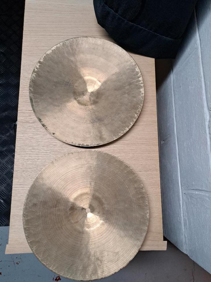 K. Zildjian Istanbul hihats 13” Old Stamp IVb, Muziek en Instrumenten, Percussie, Gebruikt, Overige soorten, Ophalen