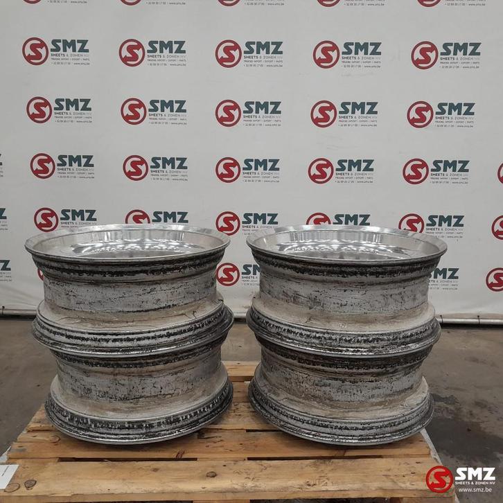 Occ set van 4 velgen 22.5x9.00 Alcoa, Auto-onderdelen, Vrachtwagen-onderdelen, Overige merken, Overige Auto-onderdelen, Gebruikt