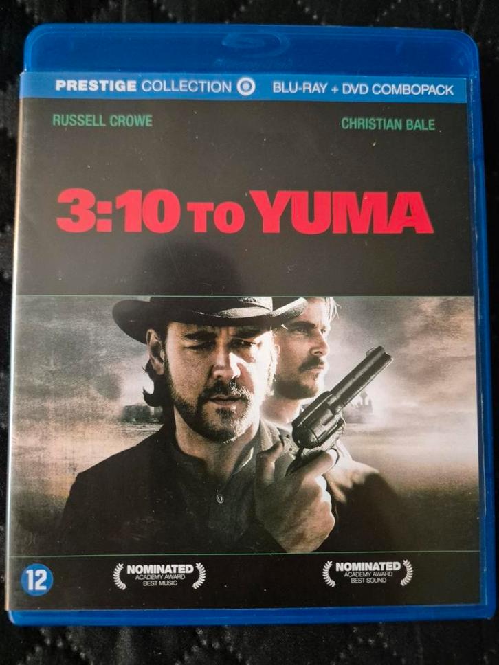3:10 To Yuma Blu-Ray (NL cover), Cd's en Dvd's, Blu-ray, Zo goed als nieuw, Ophalen of Verzenden