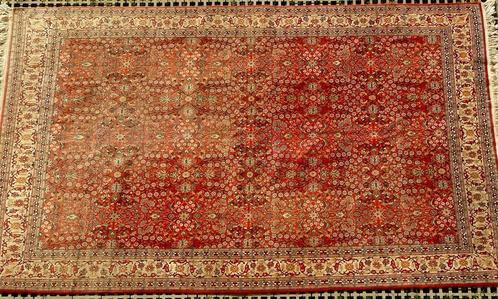 Seltener Orientteppich Hereke antique 397x245 T134, Antiquités & Art, Tapis & Textile, Enlèvement ou Envoi